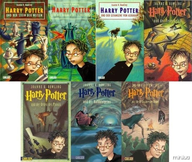 Capas de Harry Potter na Alemanha