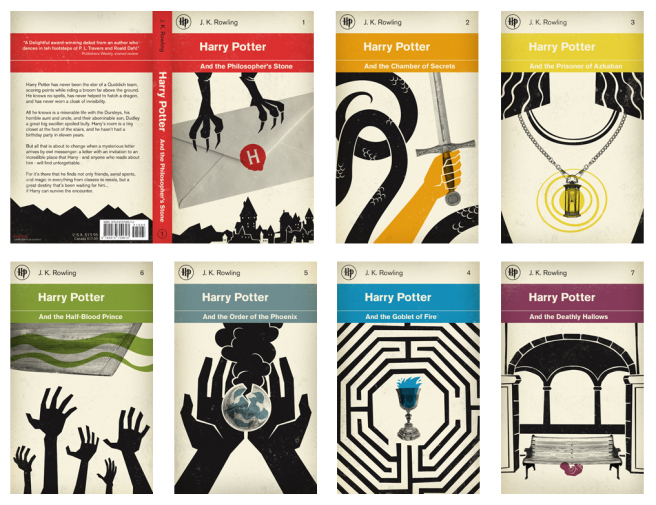 capas dos livros harry potter penguin classic styles