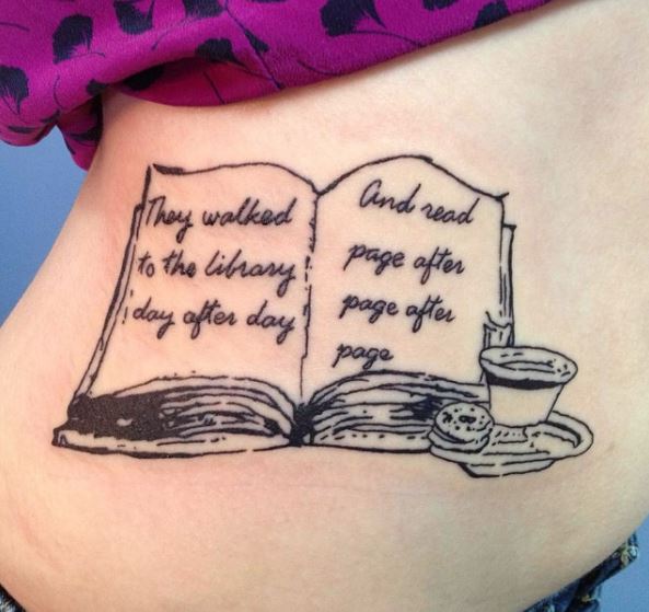 tatuagens inspiradas em livros